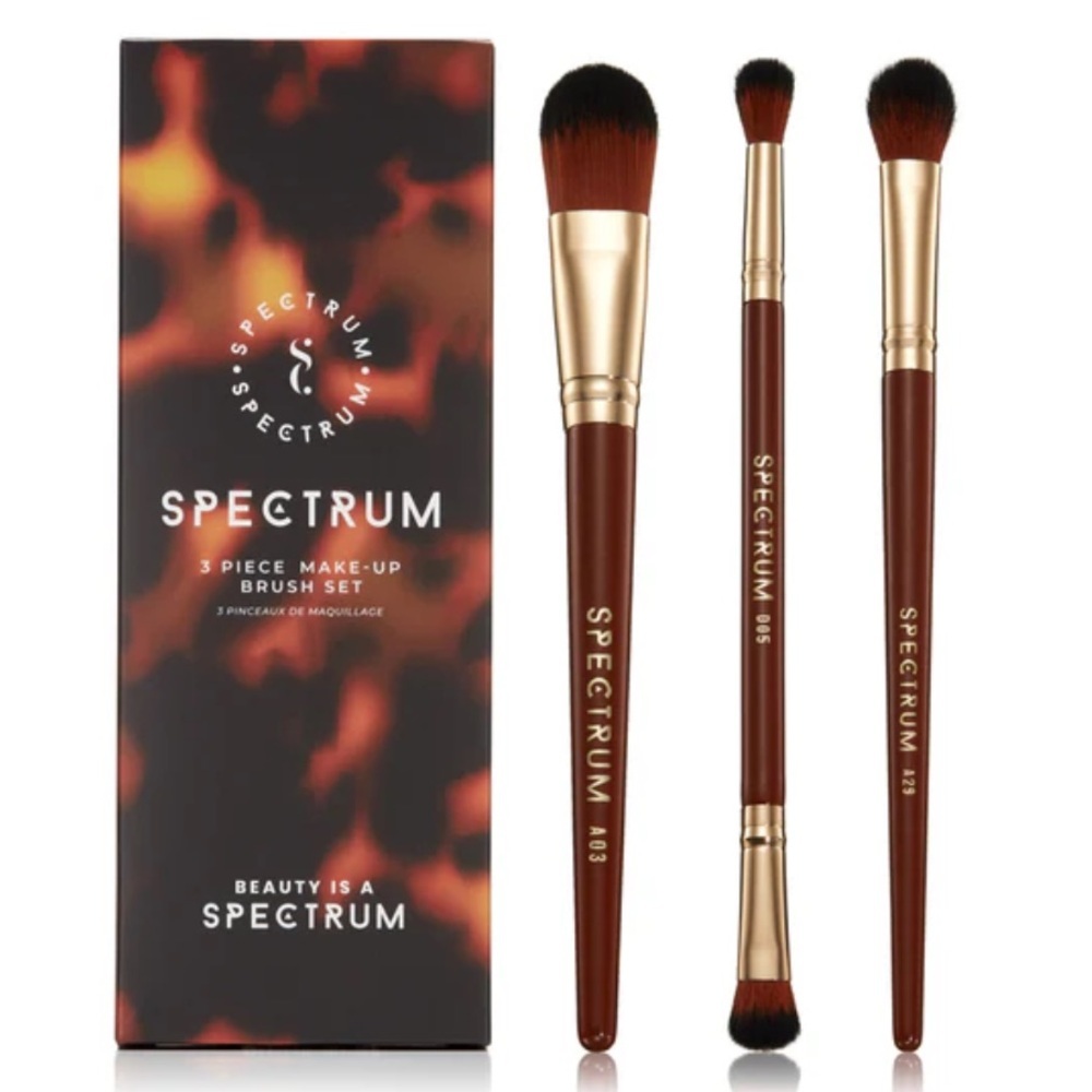Brand New 3 Piece Make-Up Brush Set